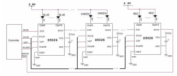 D5026A獨(dú)特的超低壓降特性采用低電壓的驅(qū)動(dòng)方案