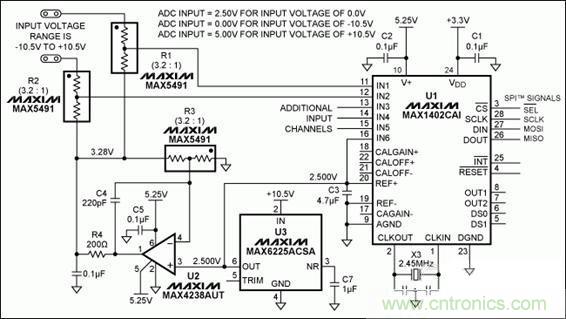 ADC輸入轉換器電路