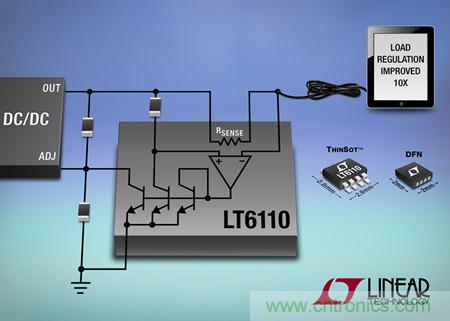 Linear新型電纜壓降補償器LT6110