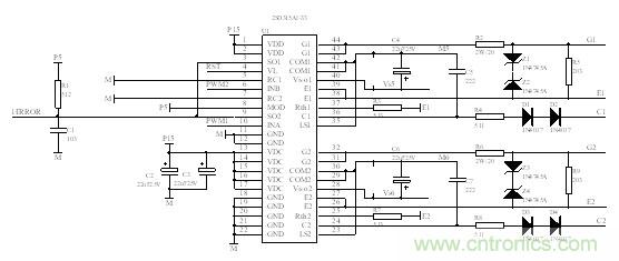 圖5 2SD315AI-33實(shí)際應(yīng)用電路