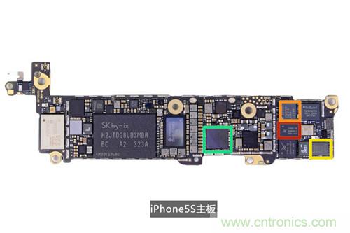 土豪金iPhone 5S拆解：內(nèi)部結(jié)構(gòu)升級(jí)，維修難度增加