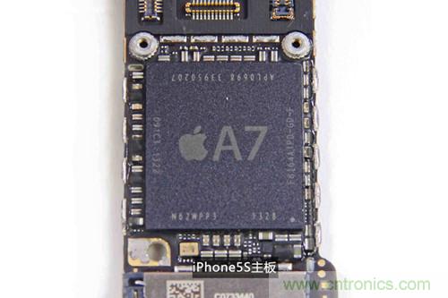 土豪金iPhone 5S拆解：內(nèi)部結(jié)構(gòu)升級(jí)，維修難度增加