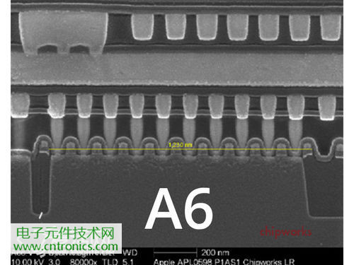 iPhone 5S芯片級拆解，顯微鏡下的A7處理器揭秘