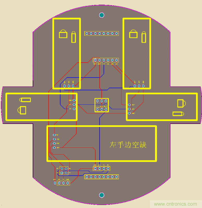 牛人力作！PCB版藍(lán)牙智能小車DIY