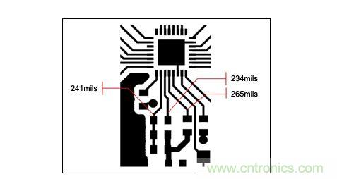 一個緊湊的PCB布局，寄生效應(yīng)會對電路產(chǎn)生影響。