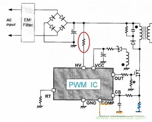 典型案例：開關(guān)電源連接VCC的啟動(dòng)方式對(duì)比分析