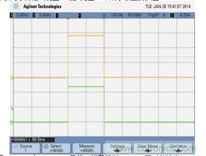 APS 在 169.5 W 負載、能量限制 0.0047 瓦時的輸出