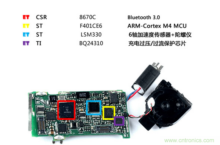 華為智能手環(huán)TalkBand B2拆解分析，時(shí)尚，輕便，觀感極好！