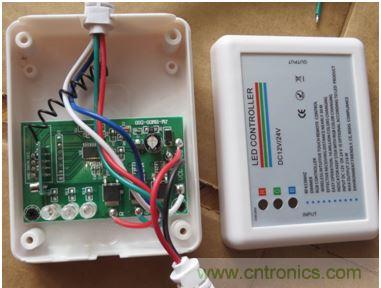 LED觸摸控制器和電源部件大拆解