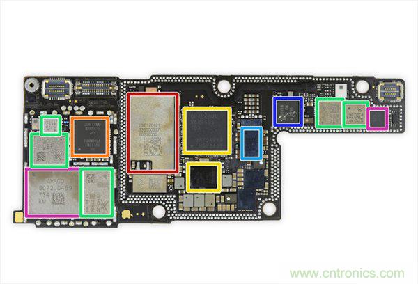 蘋果iPhone X iFixit拆解報告：雙層主板+雙單元電池