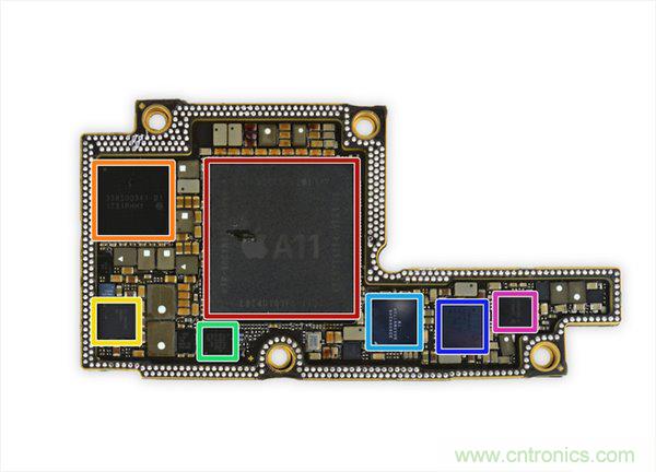 蘋果iPhone X iFixit拆解報告：雙層主板+雙單元電池