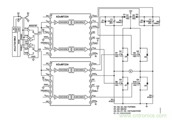 實(shí)驗(yàn)室電路系列：隔離全橋驅(qū)動(dòng)電路