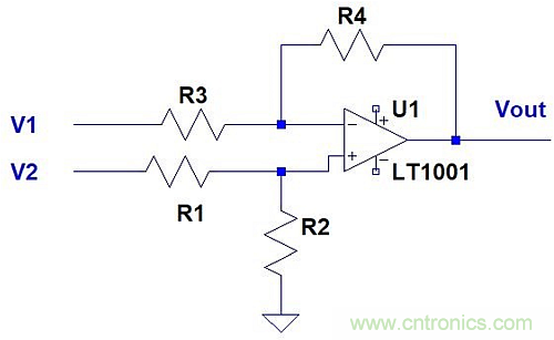 計算各種運放電路的輸出失調(diào)