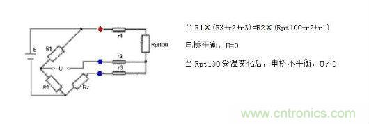 PT100熱電阻三線(xiàn)制和二線(xiàn)制接法區(qū)別