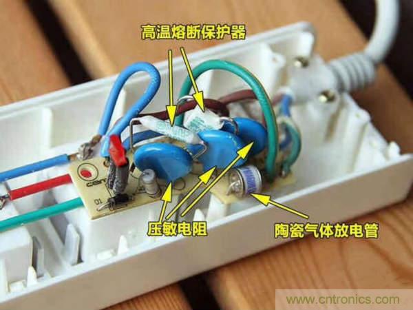 電源插座如何防雷？巧用壓敏電阻&陶瓷氣體放電管