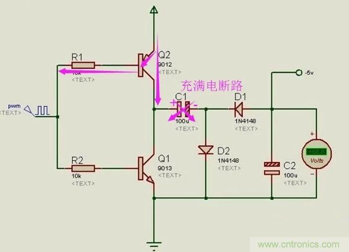 負(fù)壓是怎么產(chǎn)生的？附電路詳細(xì)分析