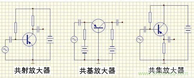 什么是共集、共基、共射放大器？如何分辨3類放大器