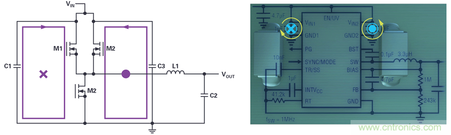 是否可以將低EMI電源安裝到擁擠的電路板上？