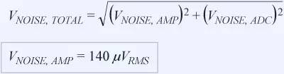 信號鏈中放大器噪聲對總噪聲有多少貢獻？