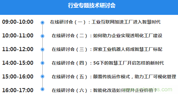 OFweek2020智慧工廠在線展隆重來襲！