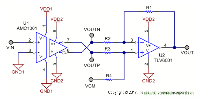 應(yīng)用于電機(jī)驅(qū)動的隔離運(yùn)放單端和差分輸出對采樣性能的影響