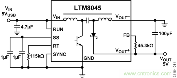 USB供電、915MHz ISM無線電頻段、具有過溫管理功能的1W功率放大器