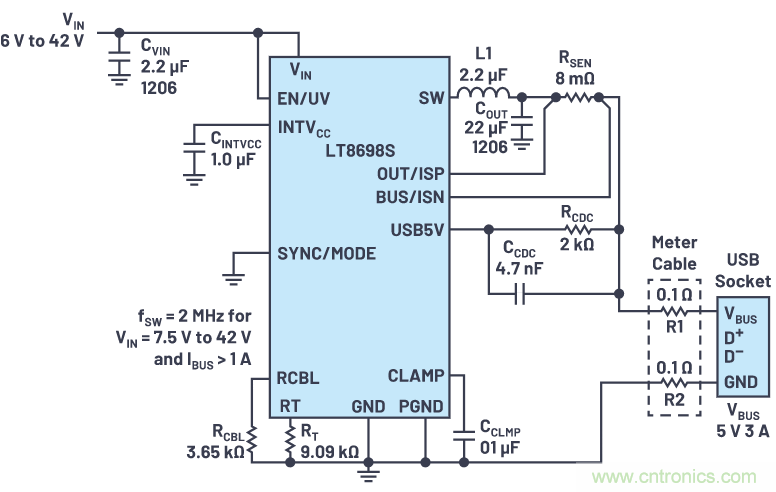 汽車USB 2.0和5 V Type-C解決方案提供充電和穩(wěn)健的數(shù)據(jù)線保護(hù)