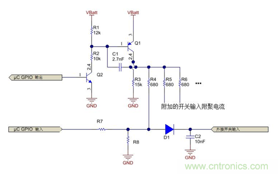 多開(kāi)關(guān)檢測(cè)接口：為實(shí)現(xiàn)更小型、更高效設(shè)計(jì)集成化功能