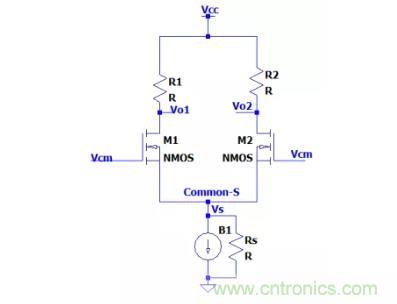 關(guān)于差分輸入電路和共模信號，差模信號關(guān)系的理解