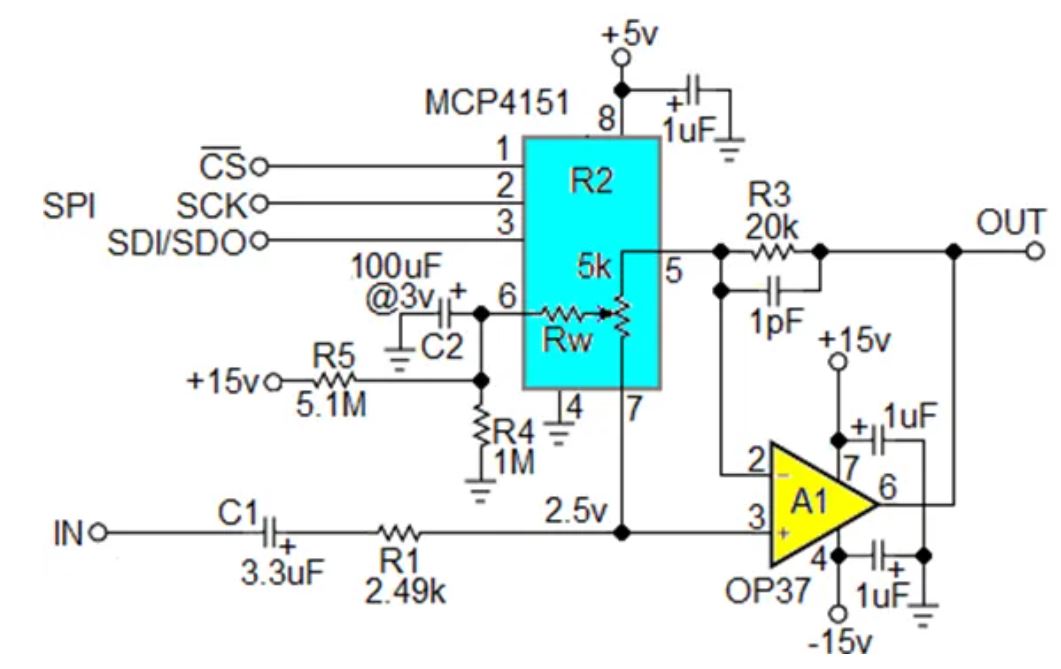 數(shù)字電位器能否代替電路中的機械電位器？