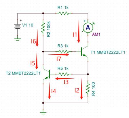 2個(gè)NPN三極管組成的恒流電路，如何工作？