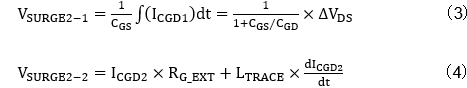 低邊開關(guān)導(dǎo)通時(shí)的Gate-Source間電壓的動作