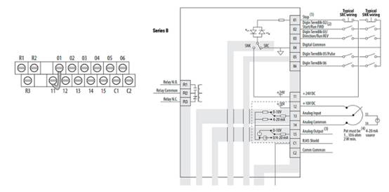 變頻驅(qū)動器 (VFD) 的控制線路